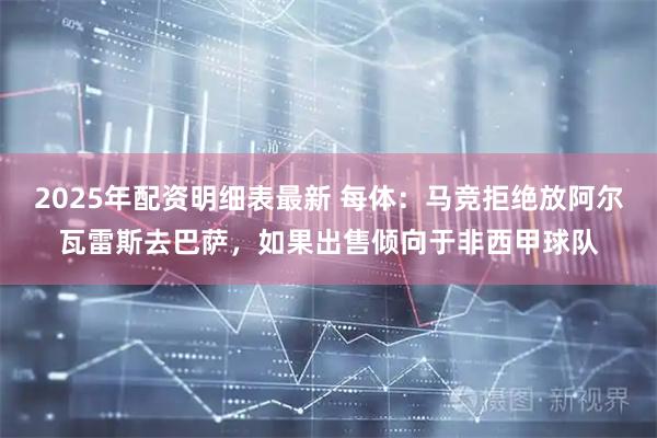 2025年配资明细表最新 每体：马竞拒绝放阿尔瓦雷斯去巴萨，如果出售倾向于非西甲球队