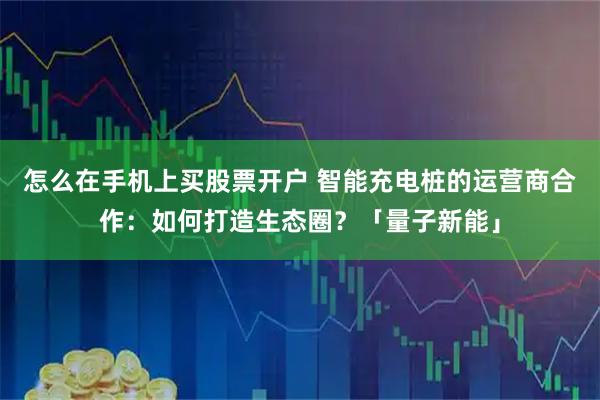 怎么在手机上买股票开户 智能充电桩的运营商合作：如何打造生态圈？「量子新能」